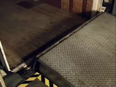 Grey Truck Hydraulic Dock Leveler For Easy Loading And Unloading IP55