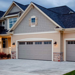 Ultra Stylish Infinity Flush Panel Smooth Aluminum Garage Door