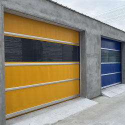 Clean Workshop Industrial Plants Fire-Resistant PVC Fast Door Self-Extinguishing Fabric