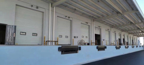 Buy Galvanized Steel Industrial Sectional Doors Wind Resistant Internal Polyurethane Foam online manufacture