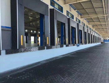 Buy Mechanical Loading Dock Shelter European Standard Anti collision system ISO 9001 online manufacture