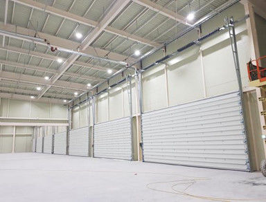 Buy Warehouse Industrial Sectional Doors Automatic Commercial Steel Sectional Door online manufacture