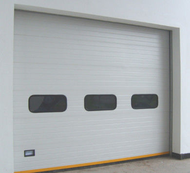 Buy Fast Lifting Sectional Industrial Door 380V Motor 26DB Sound Insulation online manufacture