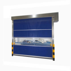 Buy Industrial PVC High Speed Rolling Shutter Doors, Automatic Fast Quick Door online manufacture