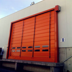 Buy Heavy-Duty PVC High-Speed Industrial Door Customizable for Logistics Operations online manufacture