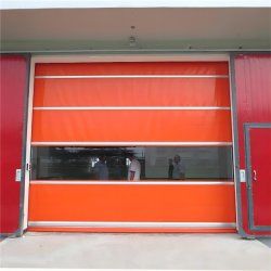 Buy Insulated PVC High Speed Door Speed Closing 0.6-0.8m/s Superior Thermal Insulation PVC Red online manufacture