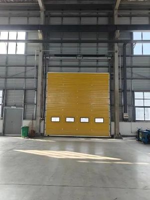 Buy 40mm Thick Insulated Sectional Garage Door with AC 220V-240V Motor for Industrial Use online manufacture