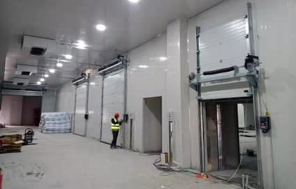 Buy Sliding Industrial Sectional Doors Including Corrosion Resistant Layers and 3.0 Mm Thickness Suitable for Industrial Cases online manufacture