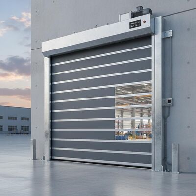 Buy Customizable Industrial Fast Door Providing Windresistance Up To 120 Kmh and Opening Speed 0.5 To 2.0 Meters Per Second Ideal for Industrial online manufacture