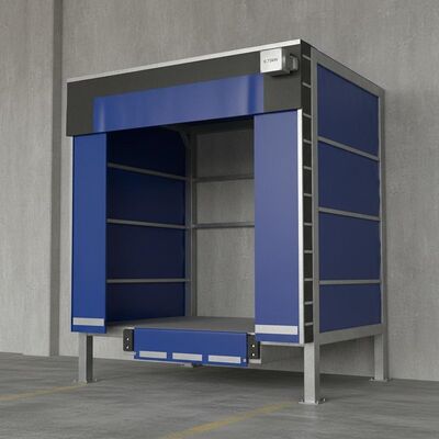 Buy Low Maintenance Heavy Duty Dock Shelter Incorporating Easy to Clean Surfaces and 0.75KW Motor for Durable Dock Operations online manufacture
