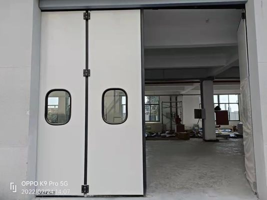 Manual / Automatic Sliding Folding Doors 57mm Door Panel Thickness