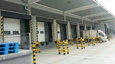 Galvanized Steel Arc Mechanical Dock Shelter For Loading And Unloading