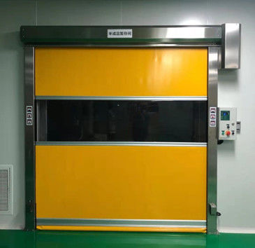 Stainless Steel Industrial Rapid Roll Up Doors For Warehouse logistics ISO 9001