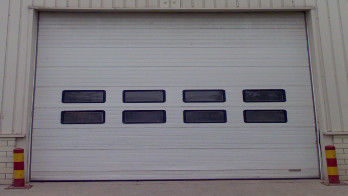 Fast Garage Industrial Sectional Doors Insulated 40mm Steel Panel ISO 9001 / CE