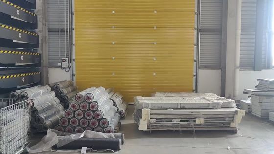 Customized RAL9002 Sectional Garage Doors With Human machine Interface Control Box