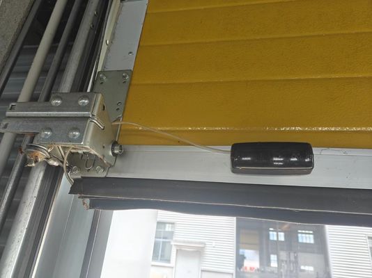 Sectional Garage Doors With Bottom Safety Device For Obstacle Detection