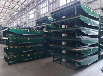 Hydraulic Loading Dock Truck Levelers Frame Type Unloading Room