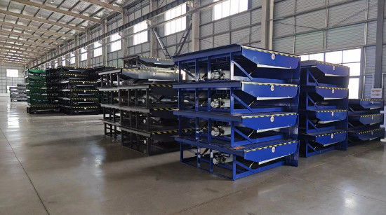 Electric Hydraulic Loading Dock Leveler Dynamic Load 6800kg / Static Load 13600kg