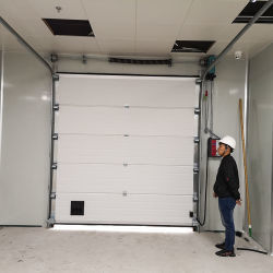 Industrial Large Windproof Automatic Safety Rolling Shutter Door Warehouse Factory Large Garage