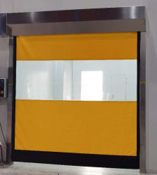 Commercial Automatic Security Self Repaired High Speed Roller Shutter Doors