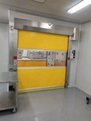 High Speed PVC Cloth Door Dust-Proof High-Speed Rolling Shutter Door Clean Room Rapid Partition Rolling Shutter Door
