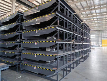 Automatic Pit Hydraulic Dock Leveler With Customized Sizes And Loading Capacity For Warehouse Loading Bays