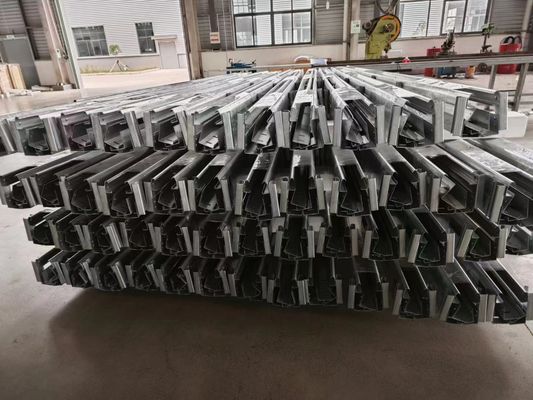 Customized Commercial Sectional Door Insulated Double Layer Transparent Window
