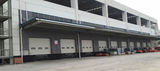 Aluminum Steel PU Foam Sandwich Panel Insulated Automatic Sectional Overhead Garage Door