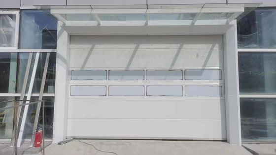 Insulated Sectional Garage Door For Cold Storage Remote Control Options