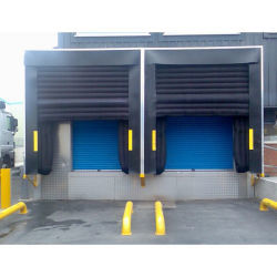 No Damage Structure Inflatable Dock Shelter Ideal For Temperature Controlled Environments