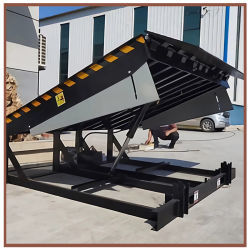Dedicated Hydraulic Unit Dock Levellers Efficiently Compensating Height Differences For Lorry Floors And Ramp
