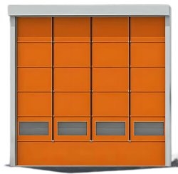 Smooth Smart Control PVC High Speed Door Dedicated Frequency Conversion System And Smart Logic Circuit