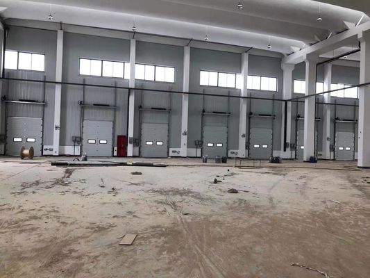 Customized Size Vertical Sectional Door Insulated Overhead Sectional Door ISO 9001