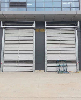 Wind Resistance Industrial Spiral Hard Fast Door High Frequency Opening And Closing