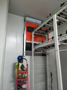 High performance Small Fast Roller Shutter Door For Logistics Conveyor Belts