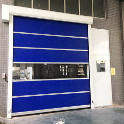 High Tensile Strength 5700/5100N/5CM Industrial Fast Door With Infrared Security System